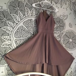 High low formal dress